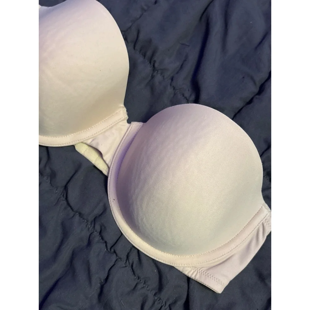 Victoria's Secret Strapless Push Up Bra Nude 38C